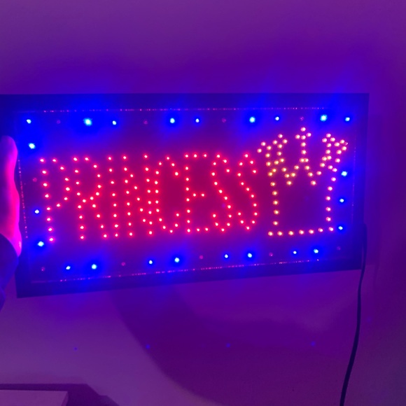 Princess light up wall sign - Picture 1 of 2